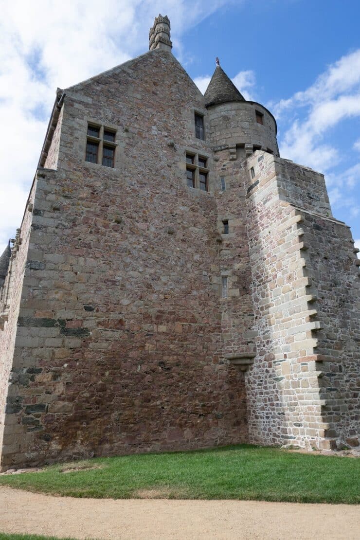mur du chateau