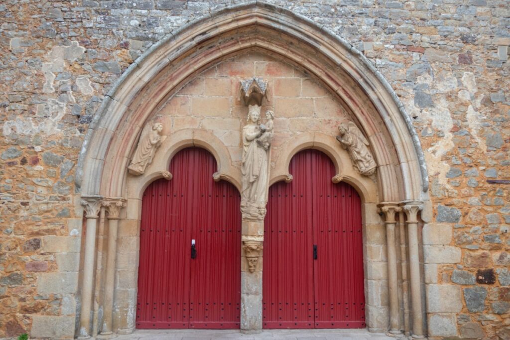 entrée abbaye de paimpont