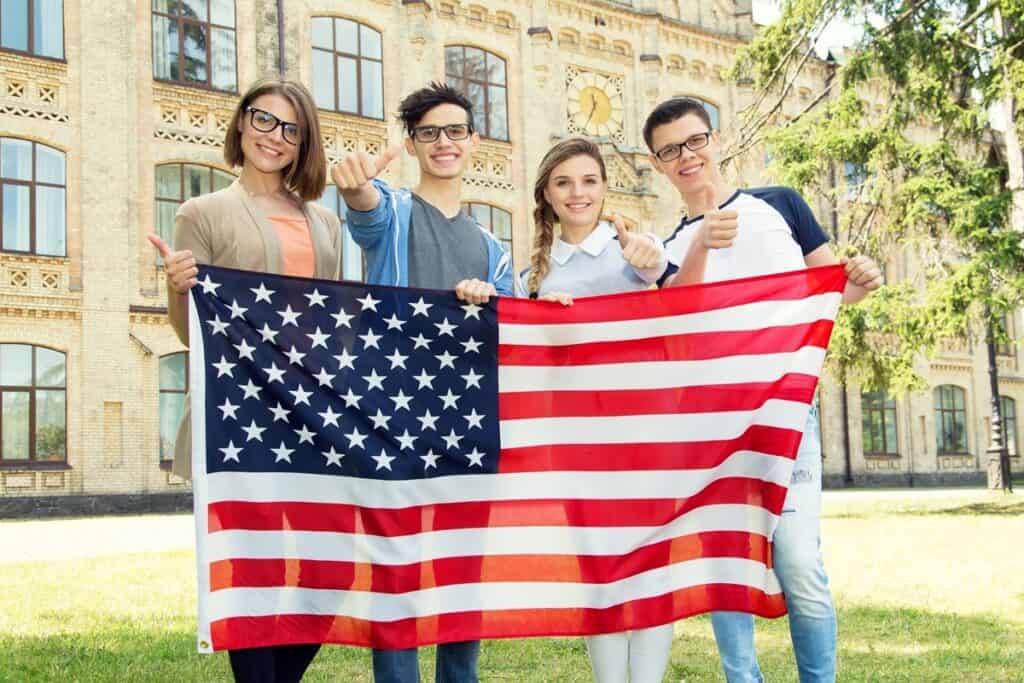 étudiants aux USA