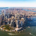 survol de New York en hélicoptère