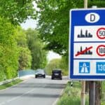 panneaux routiers en Allemagne