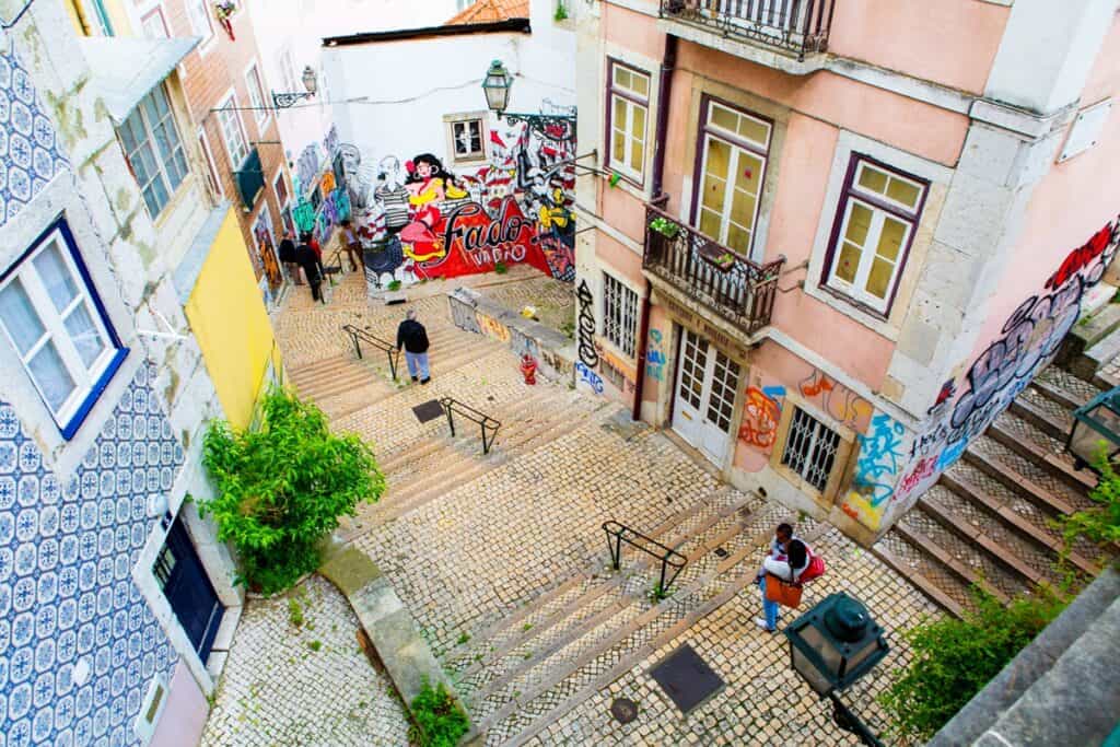 quartier Alfama à Lisbonne