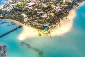 Isla Mujeres vue du ciel