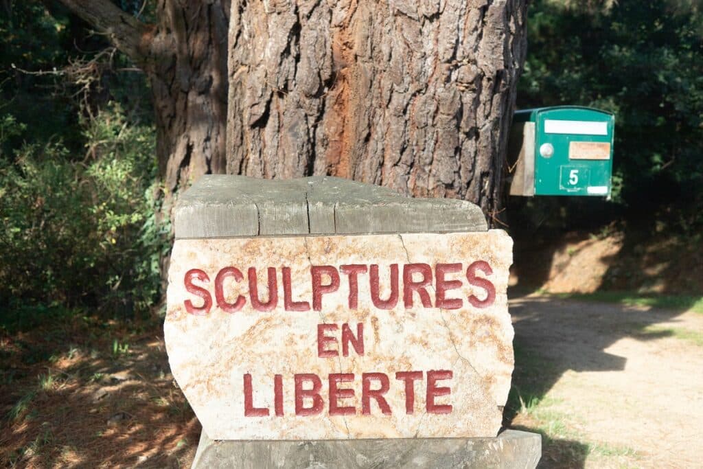 sculptures en liberté