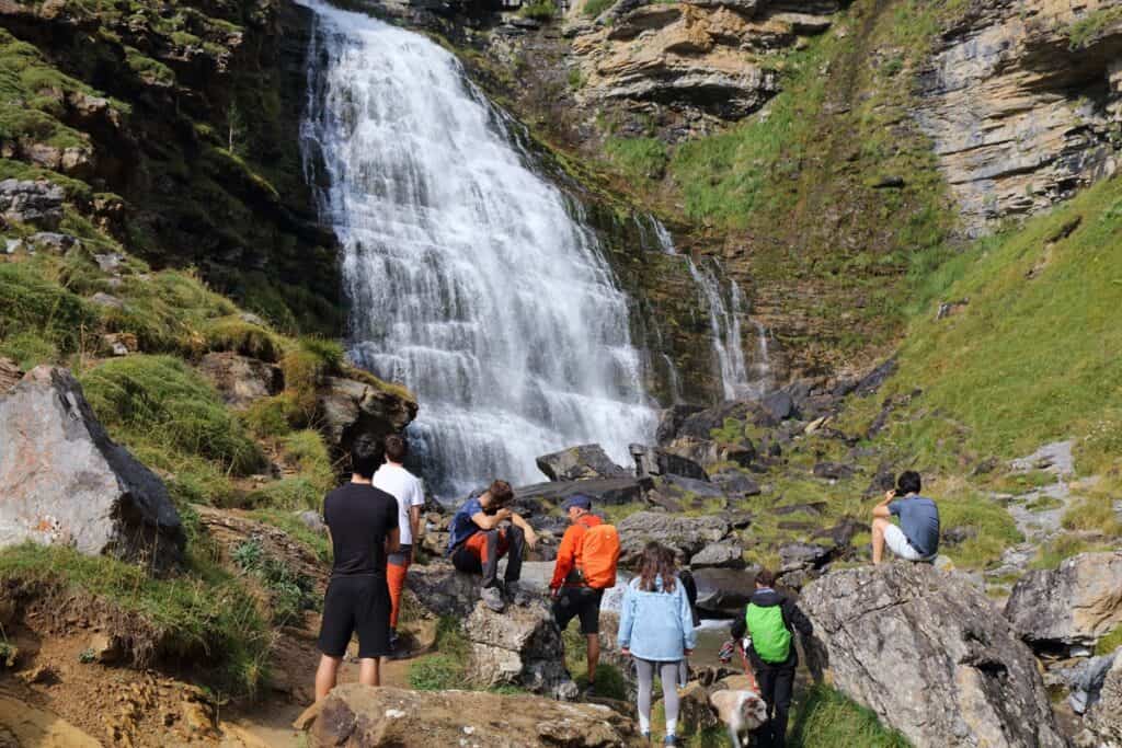 Cascada de la Cola de Caballo dans le parc national d'Ordesa
