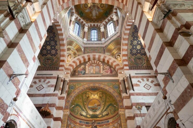 intérieur notre dame de la garde