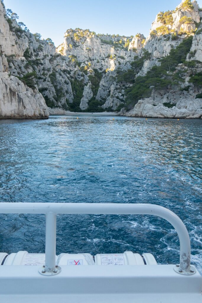 calanques en bateau