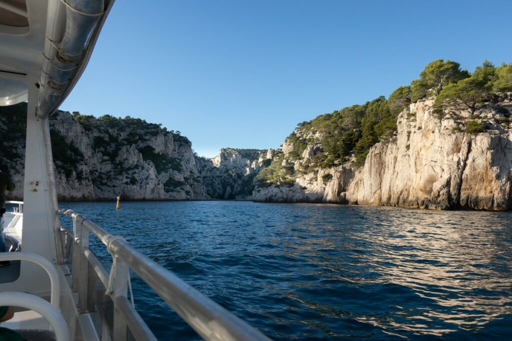 visite calanques bateau