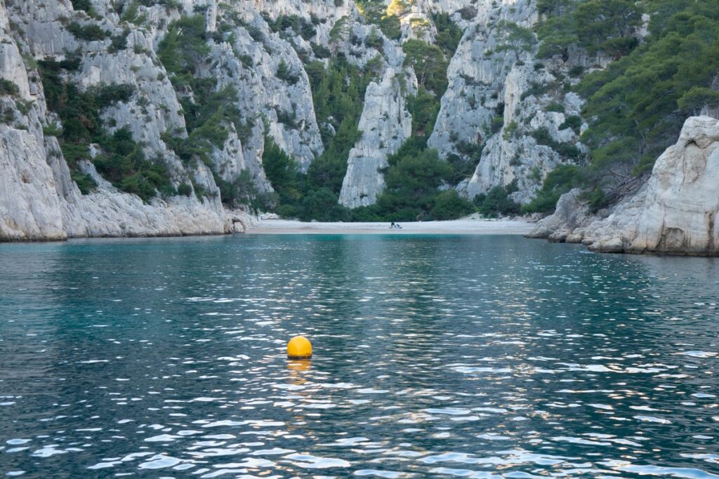 plage de la calanque d'en vau