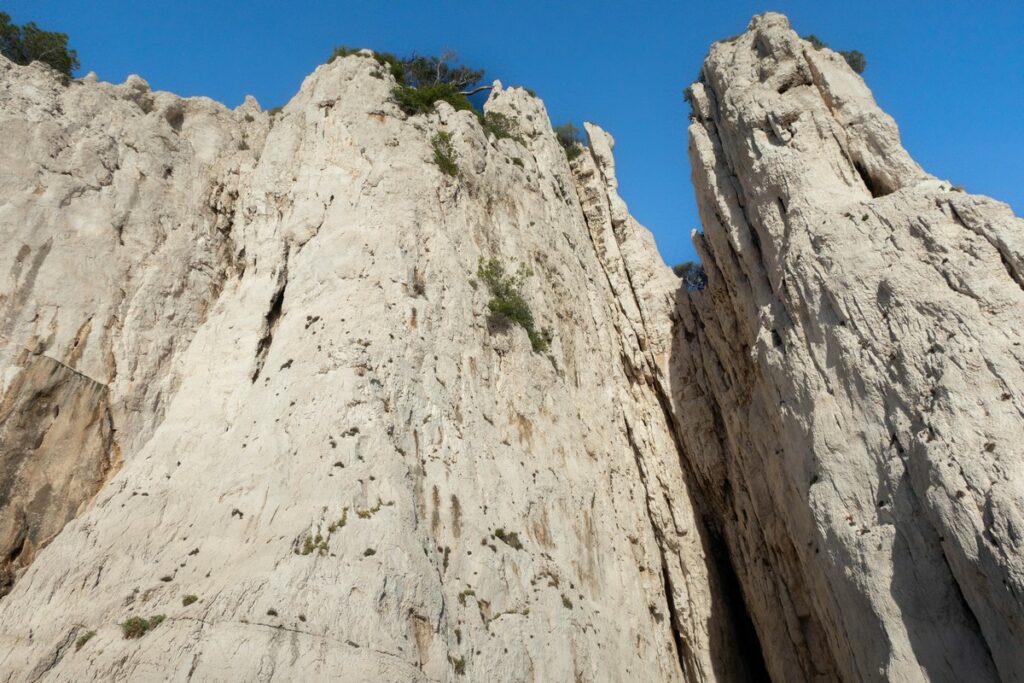 falaise de calcaire