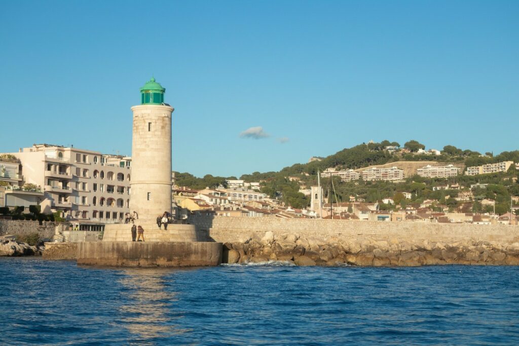 entrée du port de cassis