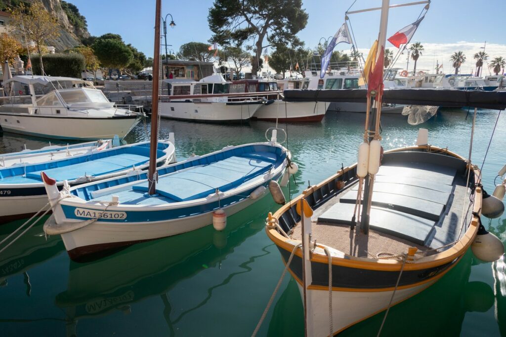 bateaux port de cassis