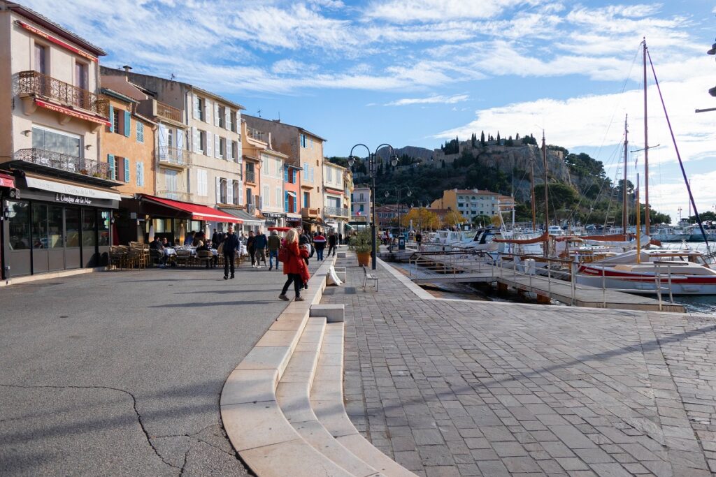 visite de cassis à pied