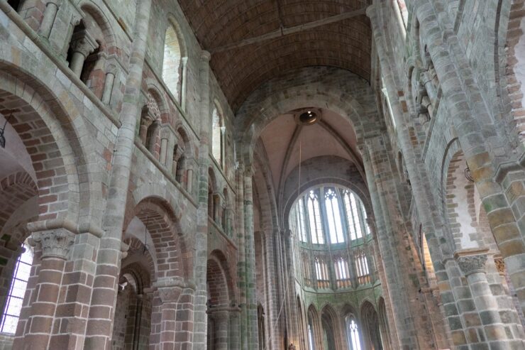 église abbatiale mont saint michel