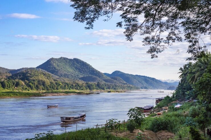 fleuve mékong au laos