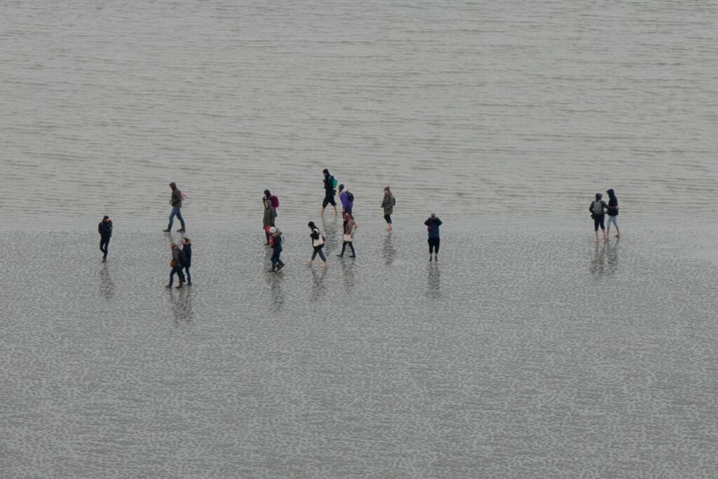 marche baie mont saint michel