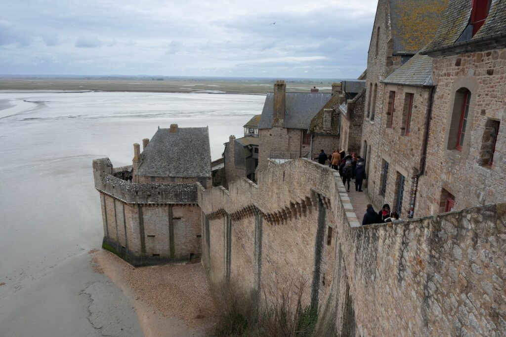 rempart du mont saint michel