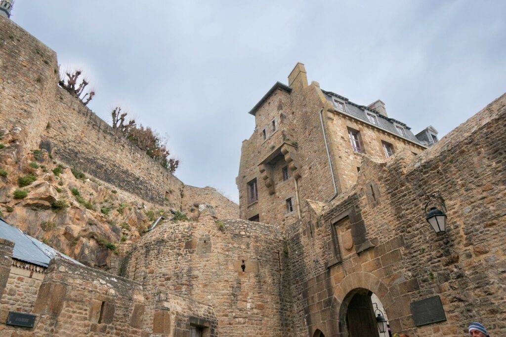 entrée du mont saint michel