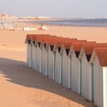 cabanes de plage à Saint Jean de Mont