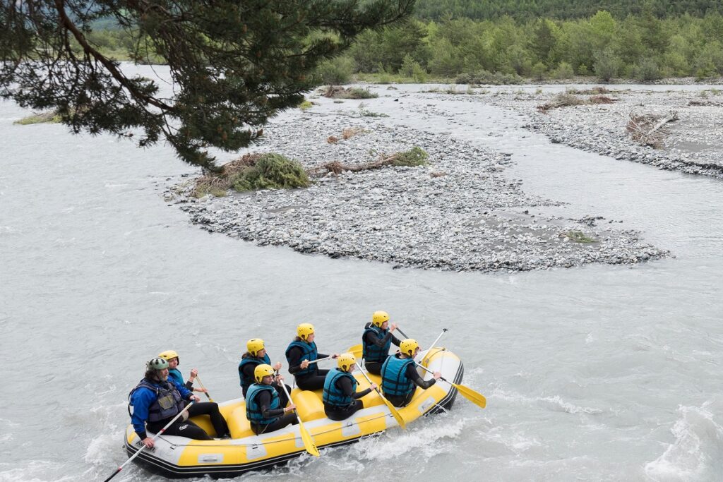 Rafting sur l'Ubaye