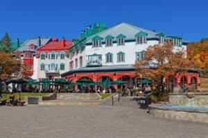 station de ski de Mont-Tremblant dans les Laurentides