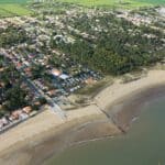 La Tranche sur Mer vue du ciel