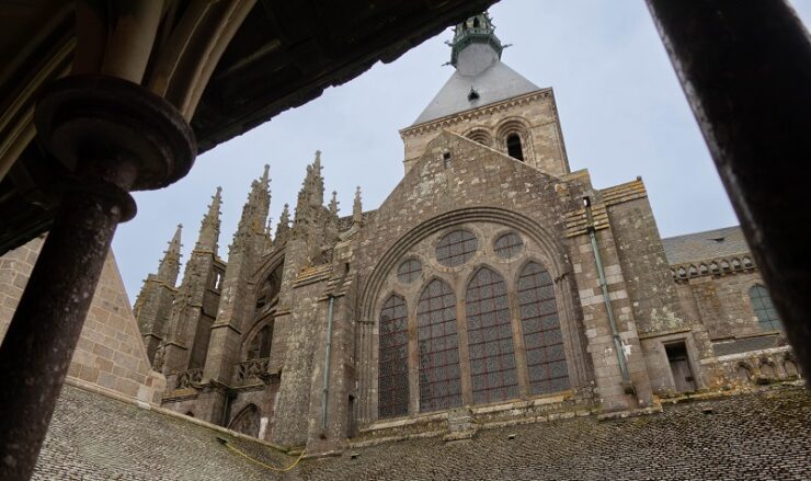 Visite de l'abbaye du Mont Saint Michel