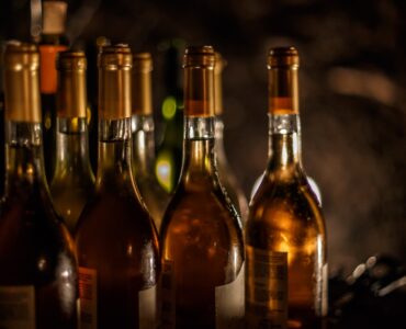 bouteilles de vin