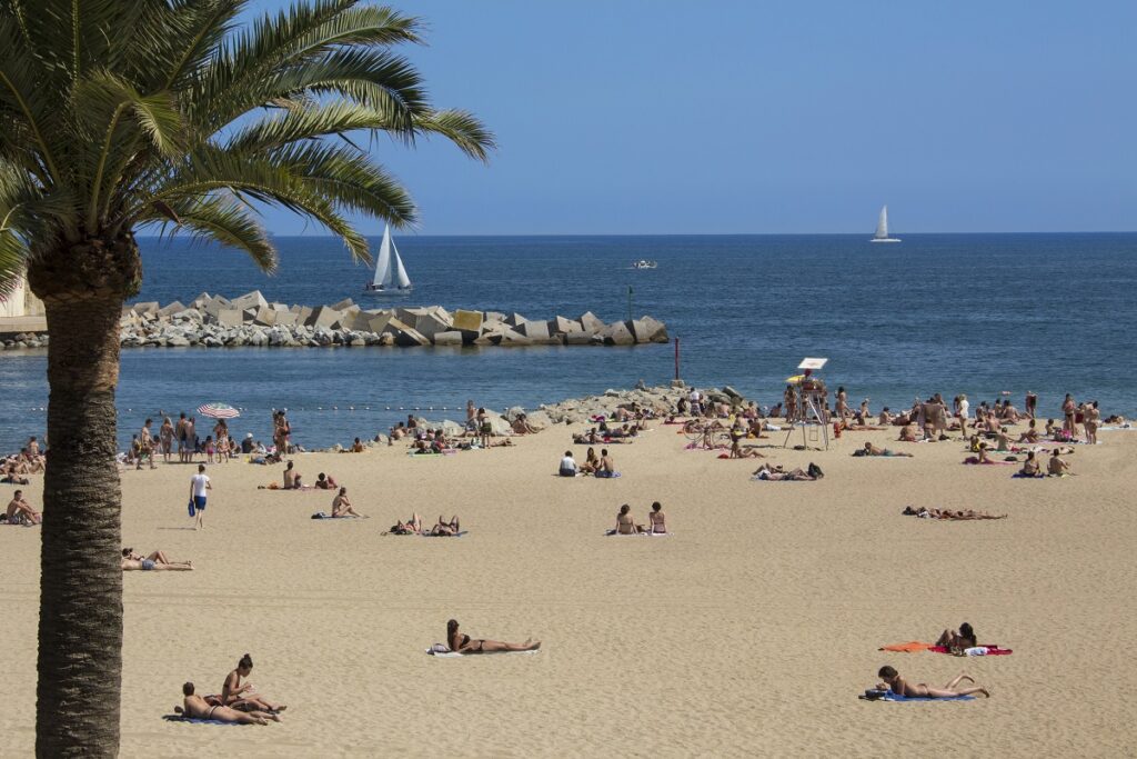 plage barcelone