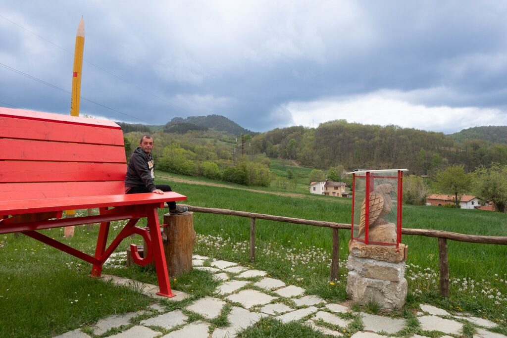 banc géant en italie