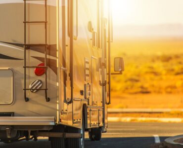camping car sur la route