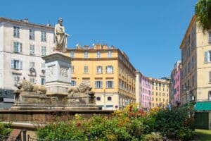 place Foch à Ajaccio