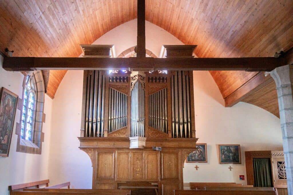 orgue dans l'église saint jacques