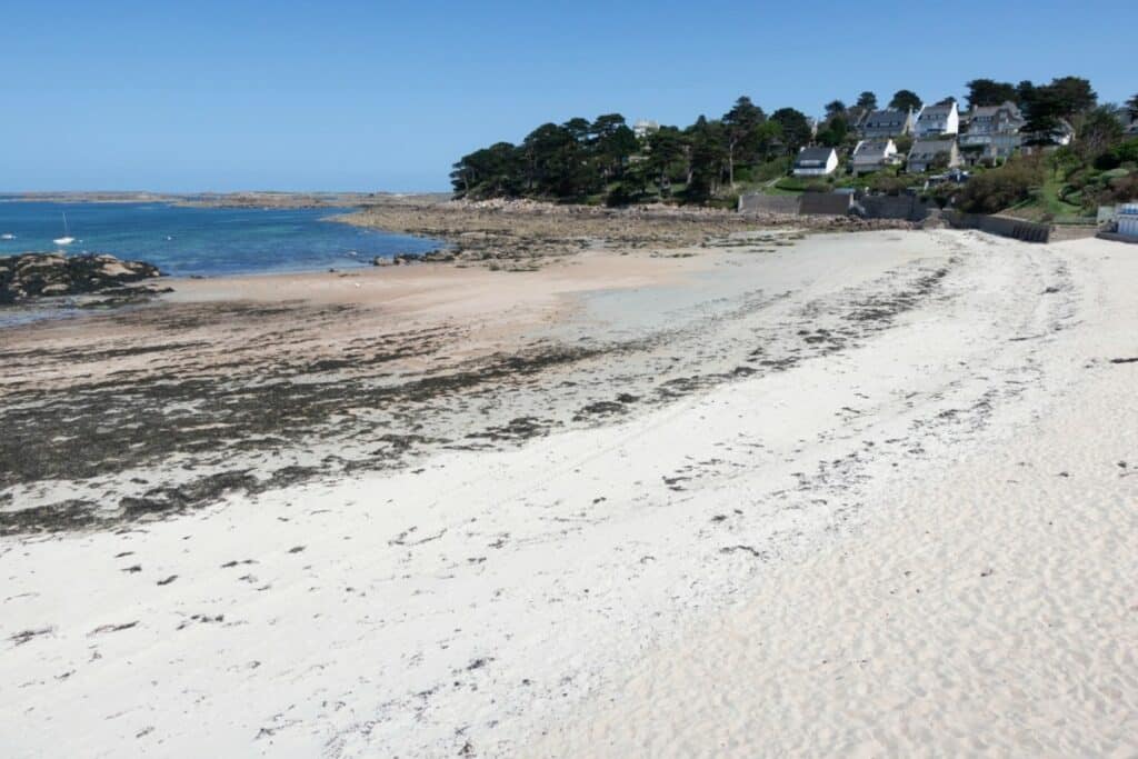 plage de pors termen trébeurden