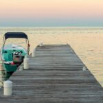 bateau au ponton