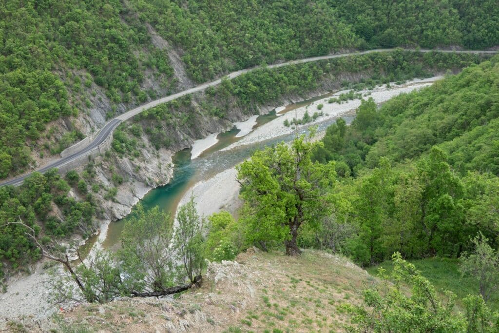 vue sur la trebbia