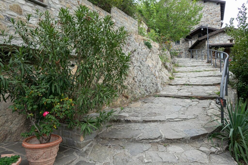 escalier de pierre