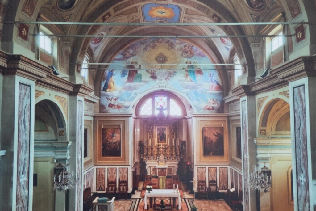 intérieur église de San Paolo zavattarello