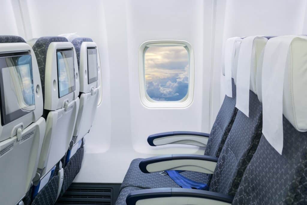 sièges dans avion