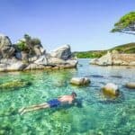 snorkeling en Corse