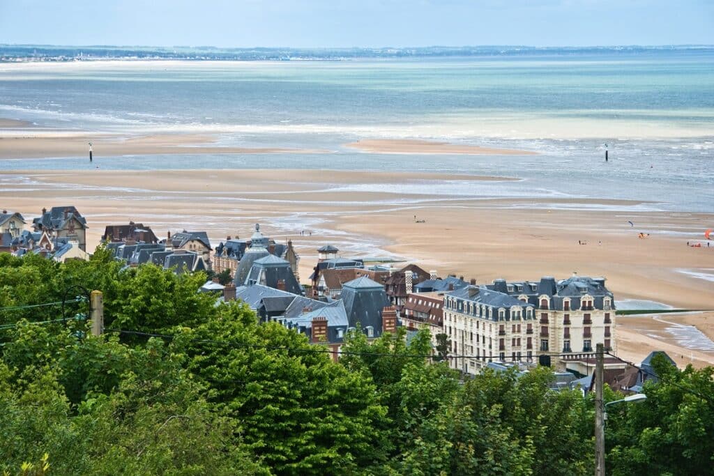 plage à Houlgate