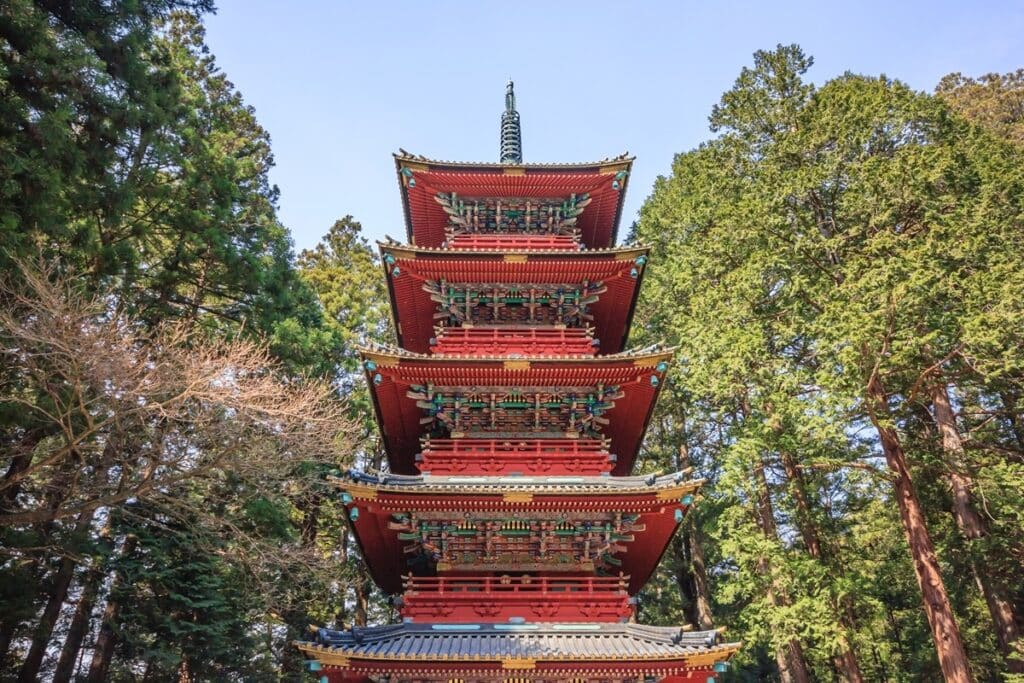 pagode de 5 étages