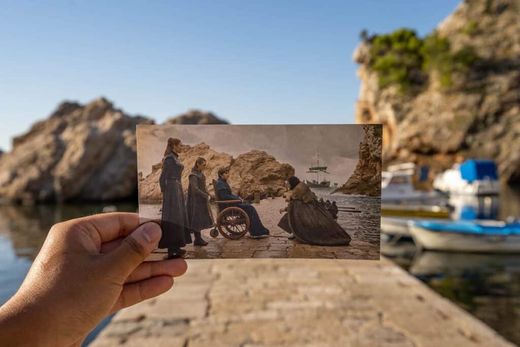 Dubrovnik bord de mer scène de game of thrones