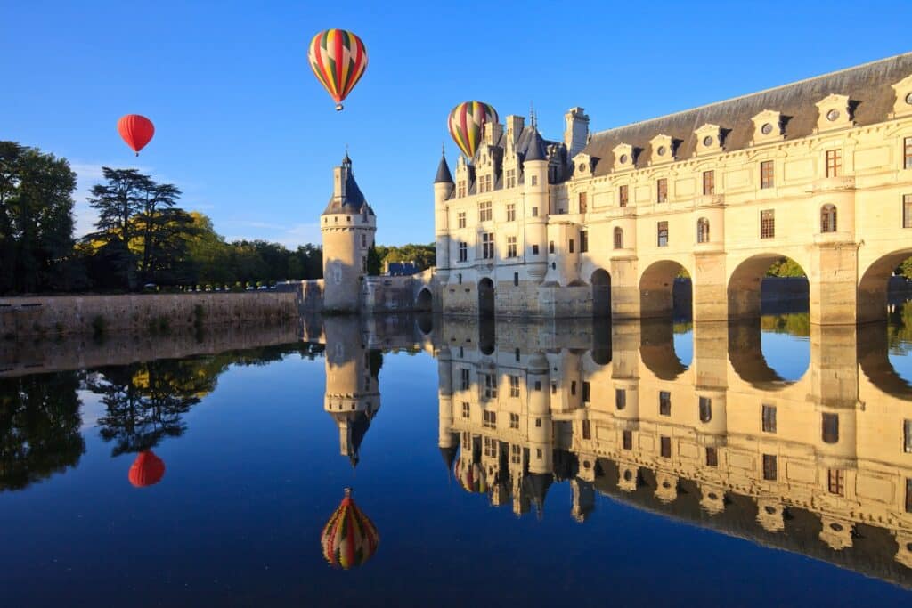 Chenonceau montgolfière