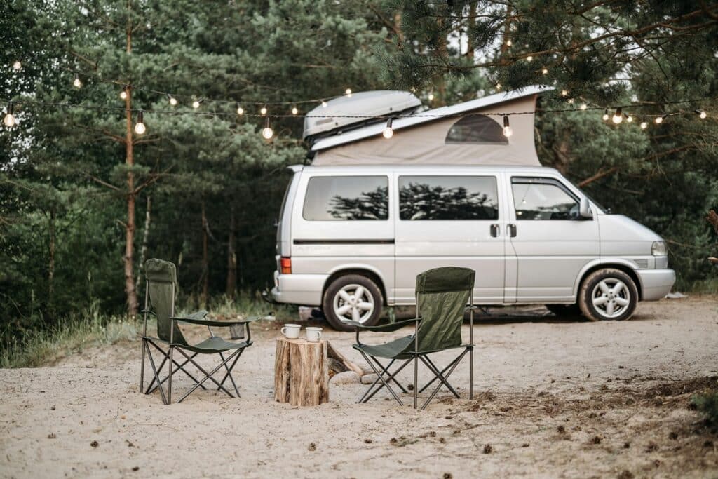 van aménagé en camping car