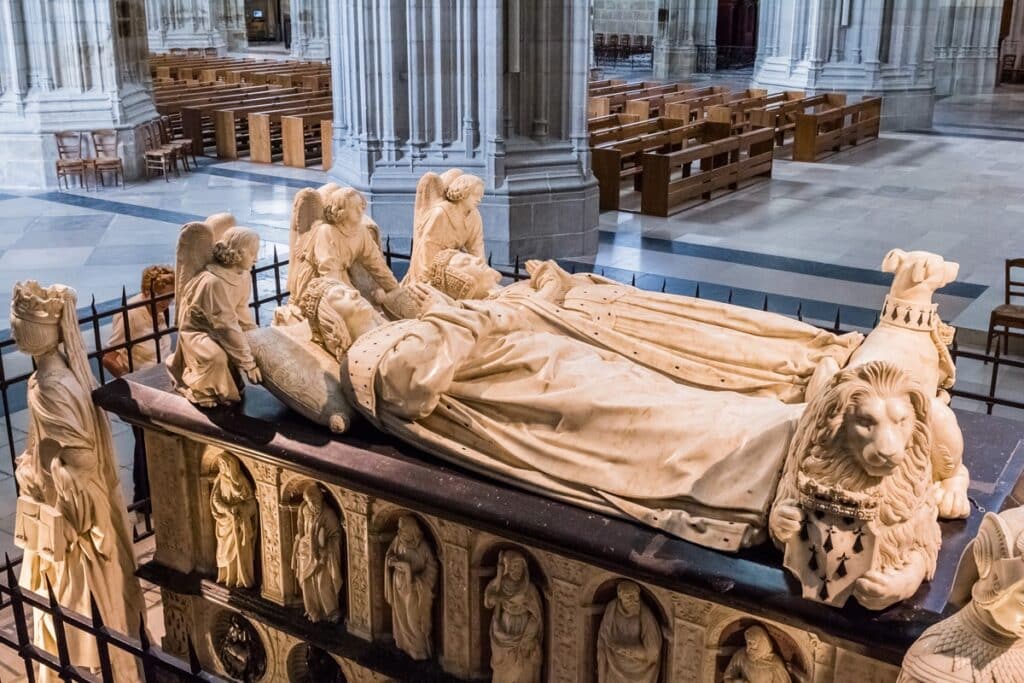 tombeau de François II dans la cathédrale de Nantes
