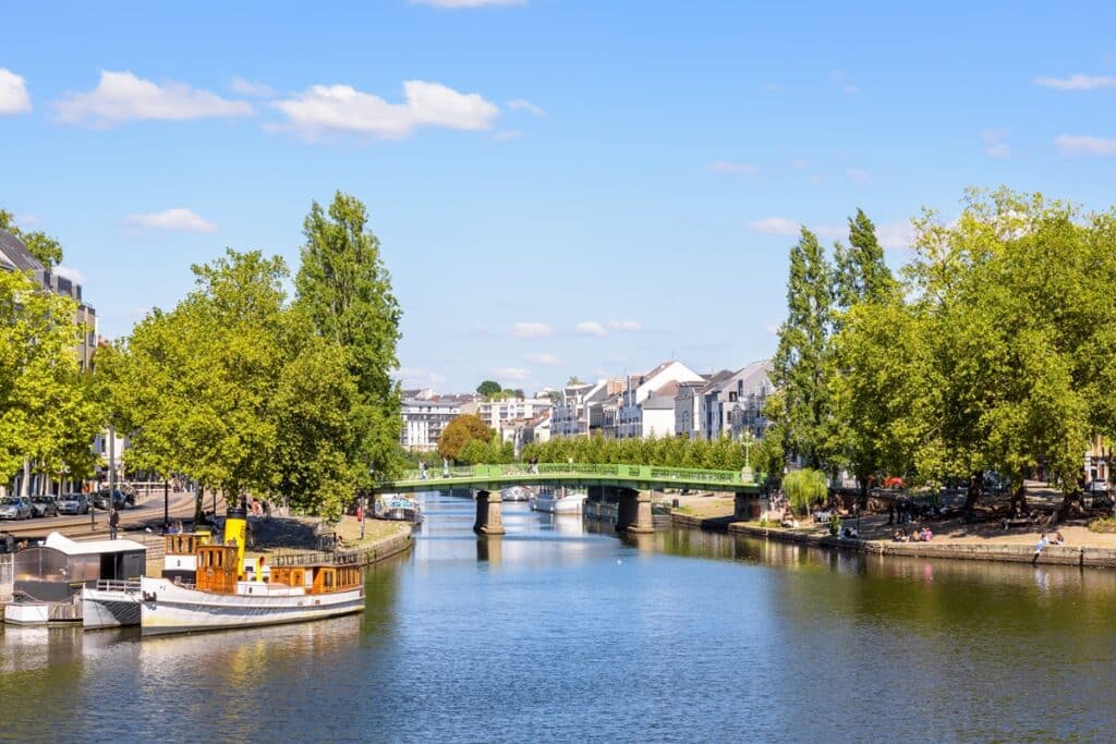 l'Erdre à Nantes