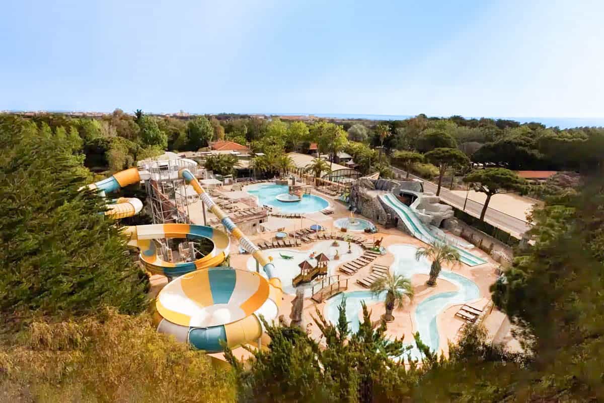 piscine au camping floride 5 étoiles