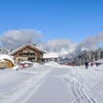 chalet en bois à Courchevel