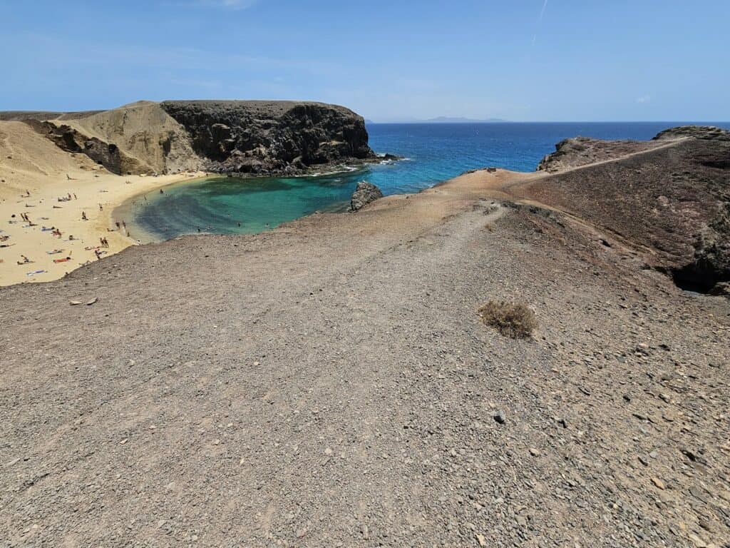 vue sur la plage de Papagayo